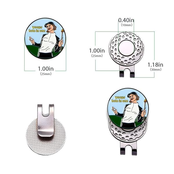 Golf Hat Clip Golfbold Position Mark STYLE 2 STYLE 2 Style 2