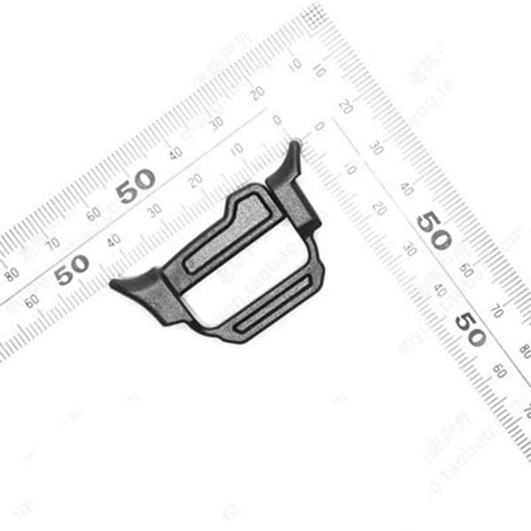 2st Molle Webbing Spänne Bältesände Clip Juster Keeper