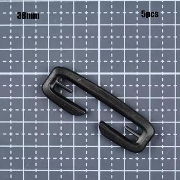 5 stk Molle Webbing Spenne Belte endeklemme 15MM 15mm