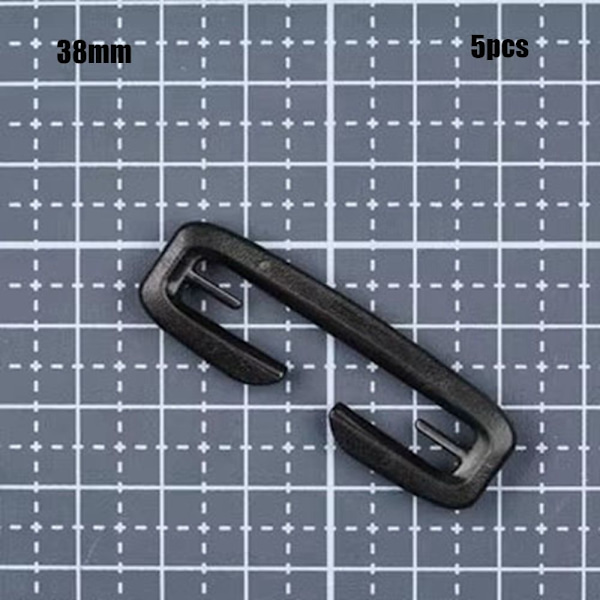 5st Molle Webbing Spänne Bältesklämma 25MM 25mm