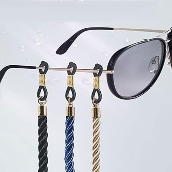 9 STK Halsspenne Snor med justerbare briller Snorbrille 9PCS