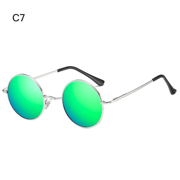 Små runde solbriller Hippie Circle Solbriller C7 C7 C7
