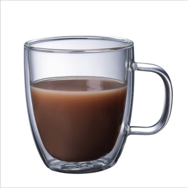 2x Kaffekopp i glas Glasmugg 375ML 375ML 375ML