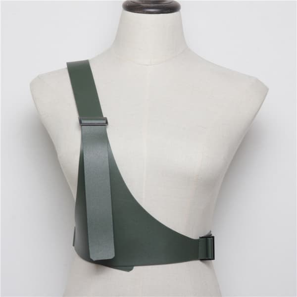Väst Rem Bälte Steampunk Sele KHAKI khaki