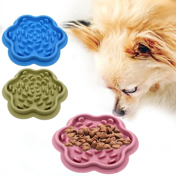 Spisefoderfad Pet Food Bowl GRØN Green