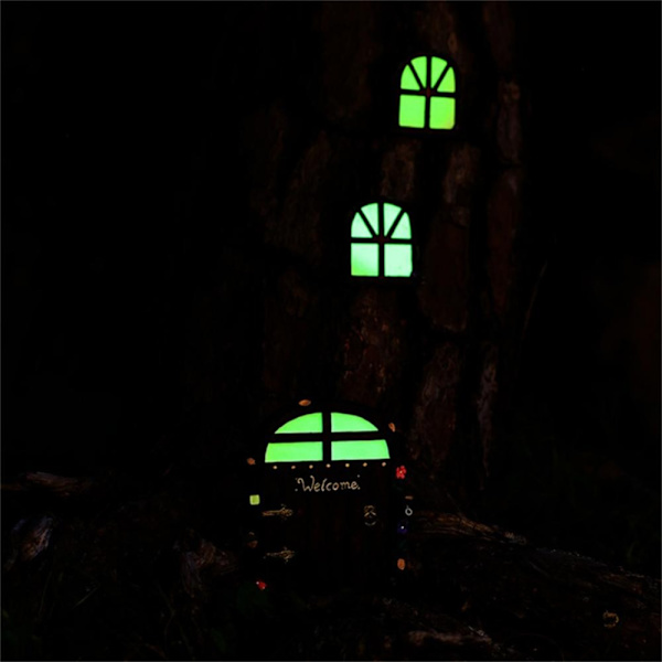 Fairy Gate Nattljus Elf Gate Resin Hantverk