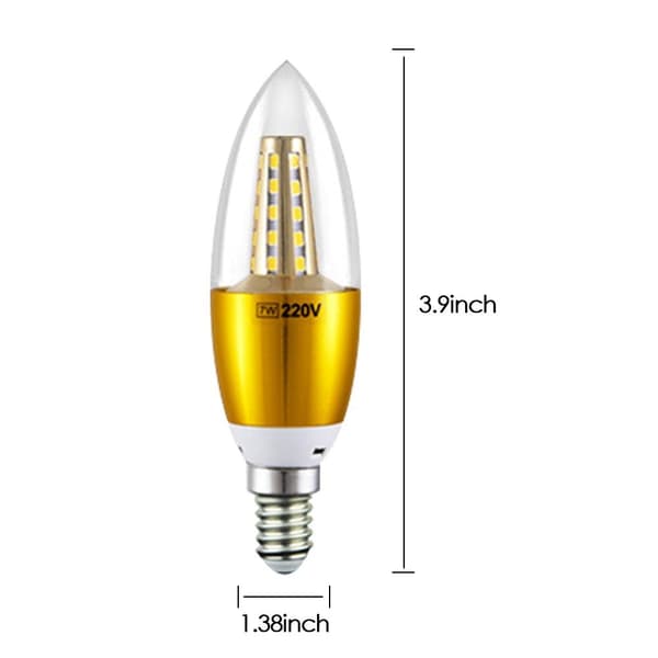 LED lyspære e14 E27 E14GULL TIPS GULL TIPS E14Gold Tip