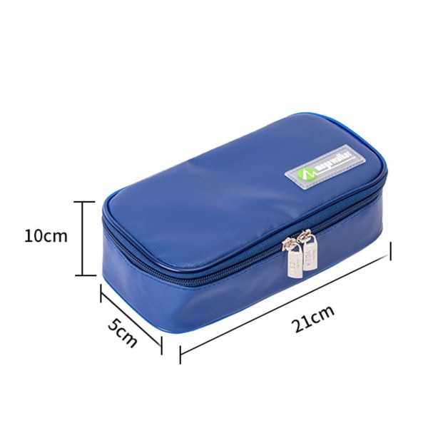 Insulin kjølepose Pillebeskytter blue