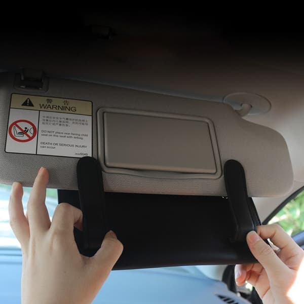 Solvisir Serviettholder Car Tissue Holder SORT black