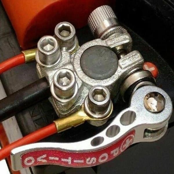 Bilbatteriterminaler Bilkontakter Klämma 2 2 2