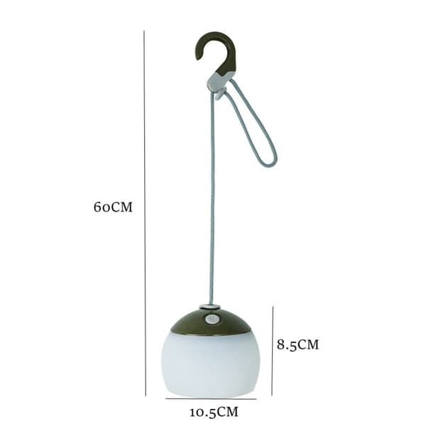 Campinglampe Utelys BRUN Brown