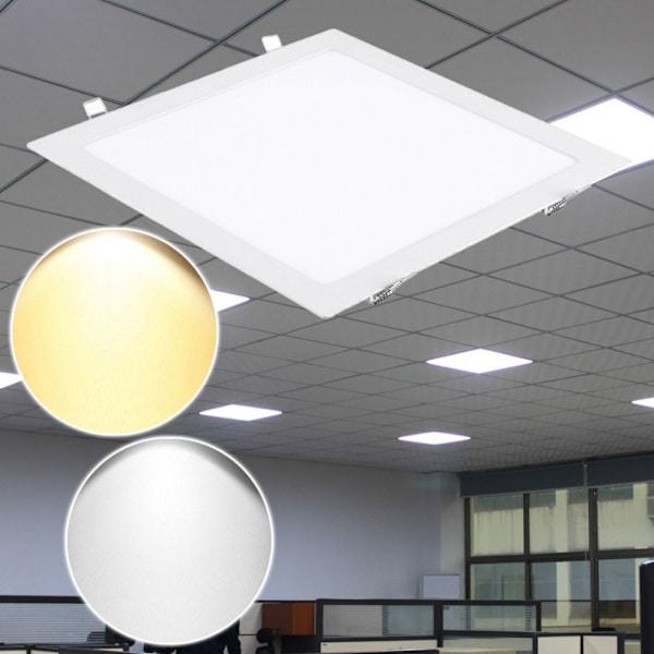 LED-takpanelsljus Taklampa COOL WHITE cool white