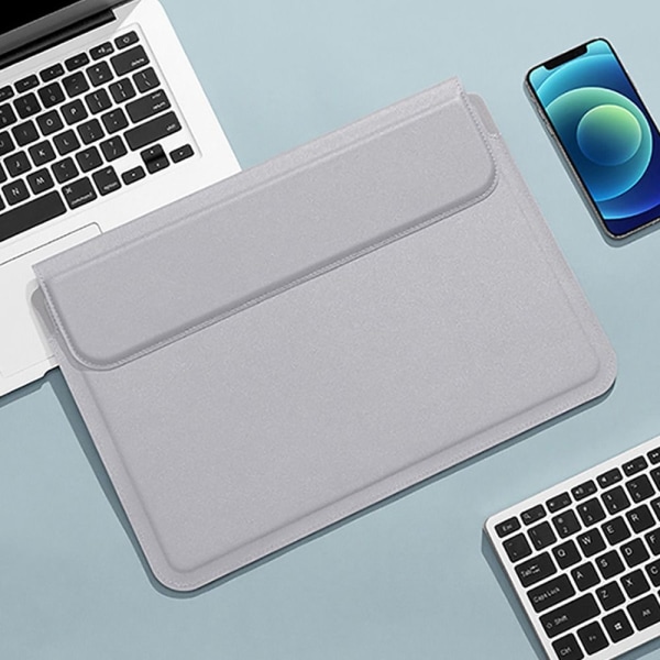 Laptop Sleeve Case Notebook Computer Taske GRÅ Grey