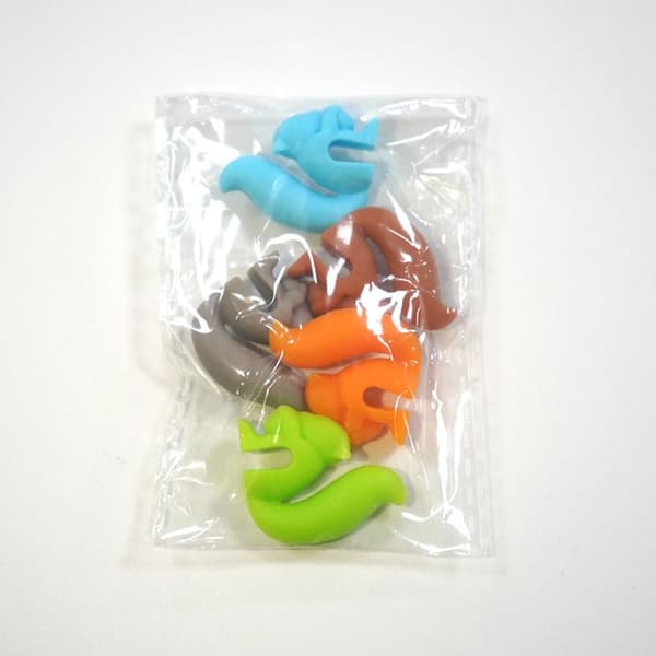 10 st Squirrel Cup Edge Hanger Silikon Cup Edge Pendel 10 10 pcs