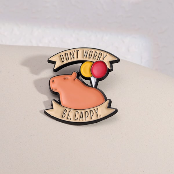 Capybara Ballon Broscher Emblempinde
