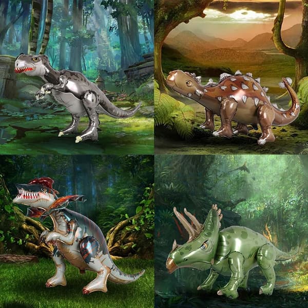 Dinosaurusteema Ilmapallot Sarjakuva Egg Dragon 7 7 7