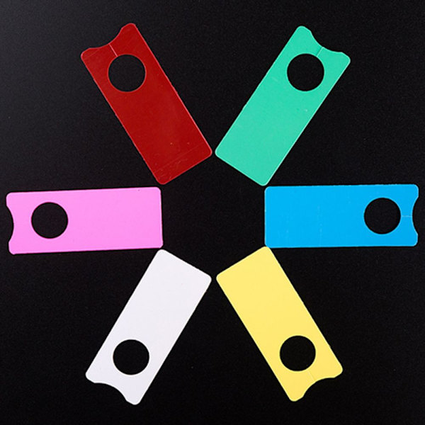 Fröplantetiketter Hängetikett RÖD 100ST/ SET 100ST/ SET red 100pcs/set-100pcs/set