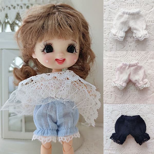 Dukker Bomullsshorts Dukke Lanternebukse HVIT White