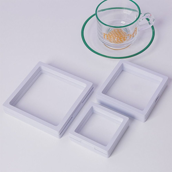 2st Display Case Suspension Förvaring LJUSGUL light yellow