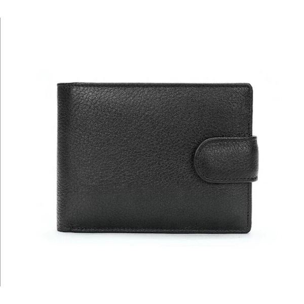 Læderpunge Kort Taskeholdere Money Clip black