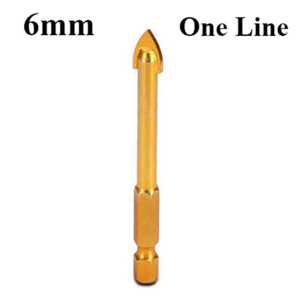 Glass Drill Bit Cut Tools 6MMONE LINE ONE LINE 6mmOne Line