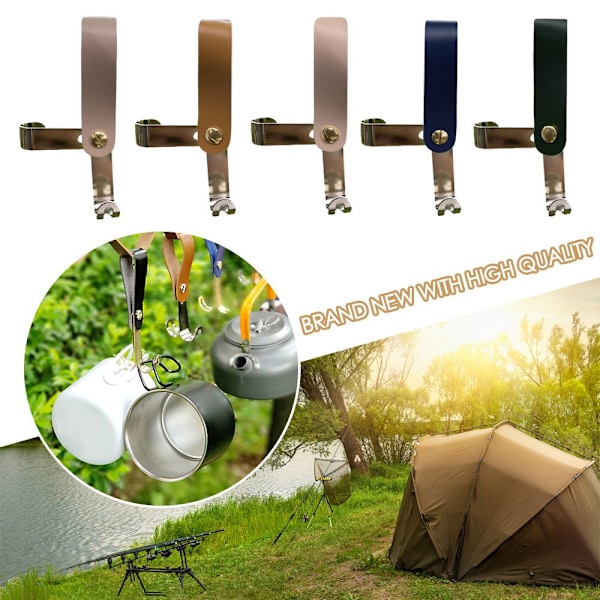 Utomhuscamping S-formade hängkrokar 2 2 2