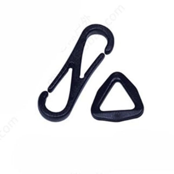 10 kpl Karabiinit Reppulukot S SHAPE S SHAPE S Shape
