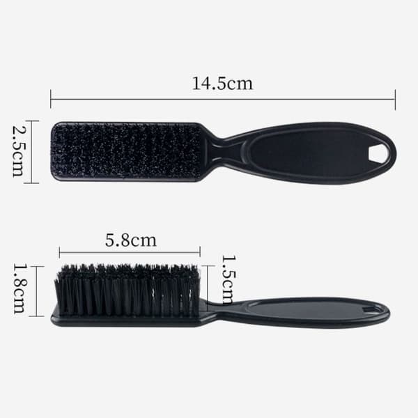 Soft Bristles Børste Saks Rensebørste SØLV Silver