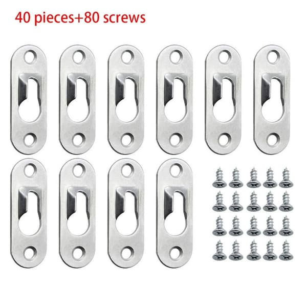 Valokuvakehys Koukku Ripustimet 40 kpl 40PCS