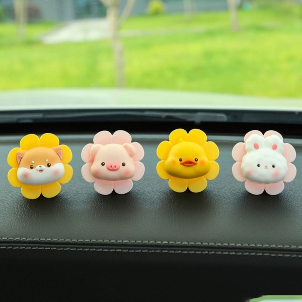 Auton ilmanraikastin Auton tuulimylly Ornamentti DUCKING DUCKLING Duckling