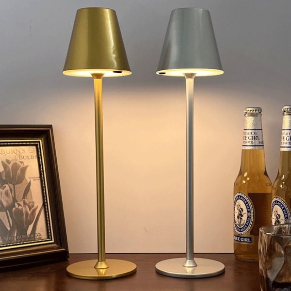 Bordlampe Skrivebordslampe GULL gold