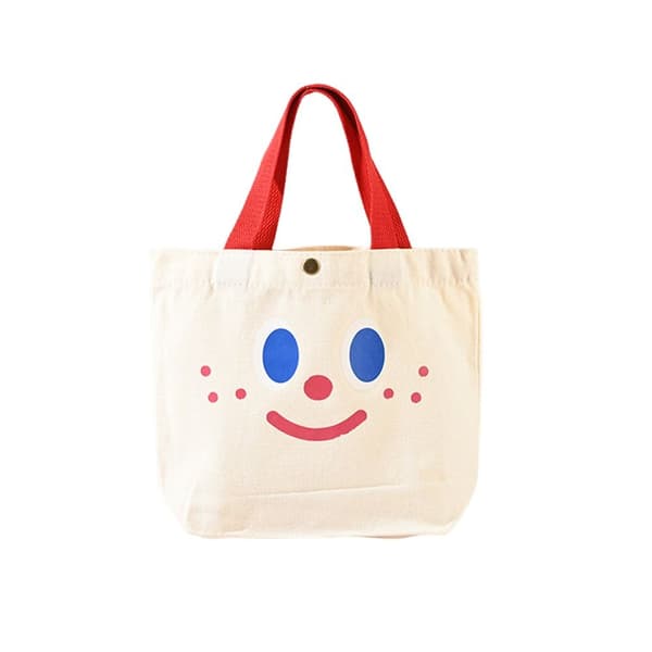 Lærred Tote Bag Mini Håndtasker SORT SORT Black
