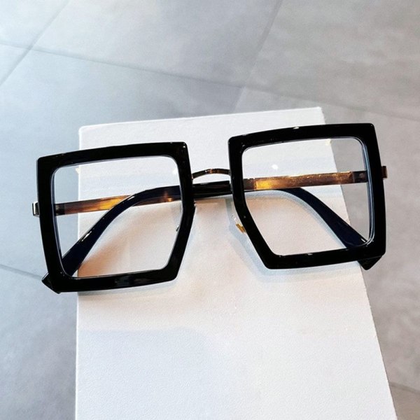Anti-Blue Light Briller Overdimensjonerte briller BEIGE BEIGE Beige