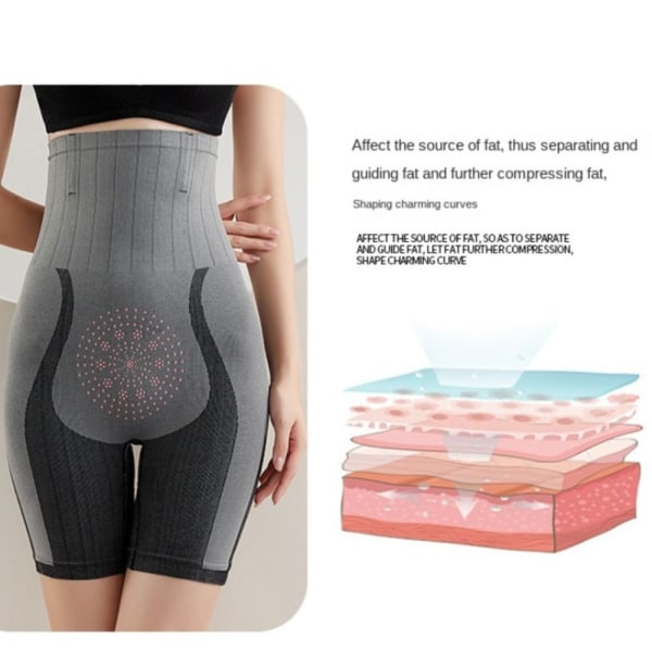Body Shaper Trosor Midja Shapewear M&LBLACK SVART M&LBlack