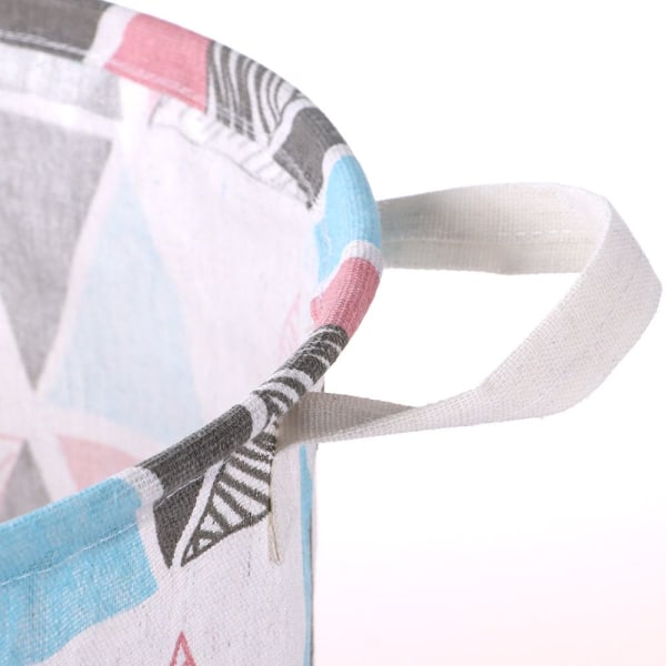 Kokoontaittuva pyykkikori Home Organizer VÄRIKOLLISUUS Colorful Triangle