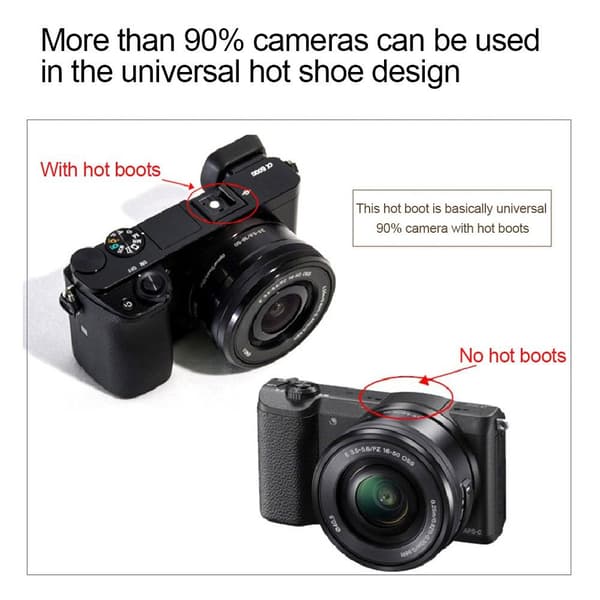 3 stk. Camera Hot Shoe Camera Interfaces Cover 4 4 4