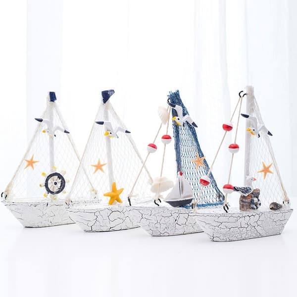 Segelbåtsmodell Seashell Ship Model 6 6 6