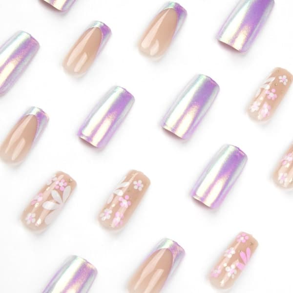 Tekokynnet Fake Nials Press on Nails