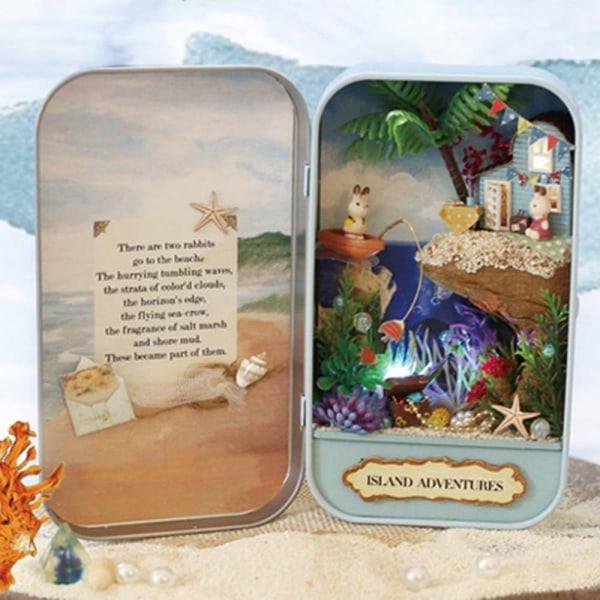 Box Theatre Dollhouses Miniature Home Dollhouse 3 3 3