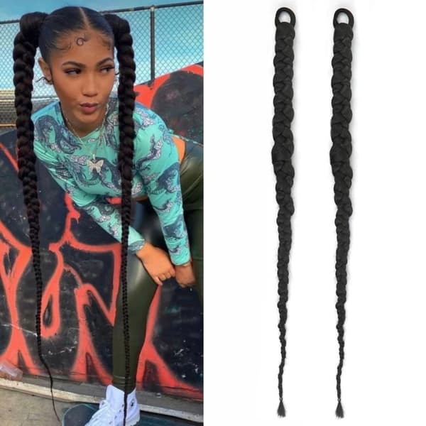 Pitkät nyrkkeilyletkut Chignon Tail GRAY grey