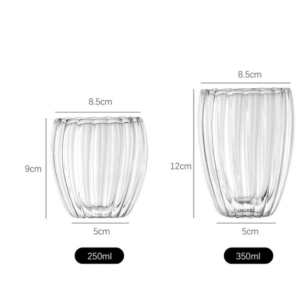 Glasmugg Vattenkopp 450ML 450ML 450ml