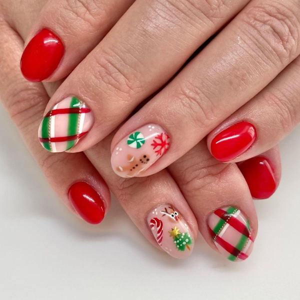 Franska Fake Nails False Nail SN128 SN128 SN128