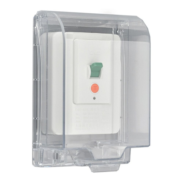 Switch Cover Socket Vattentät Box KAFFE coffee