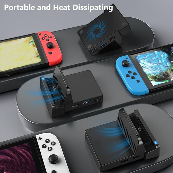 Dokkingstasjon Ladestativ for Switch Dock