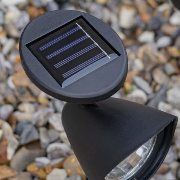 2st Solar Spot Lights Trädgårdsbelysning 2ST-VITT LJUS 2pcs-White Light