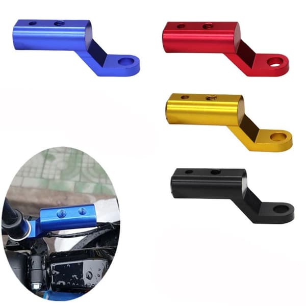 Rearview Mirror Expander Bracket Extend Adapter SVART black