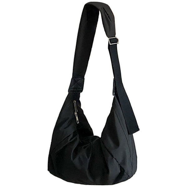 Crossbody Bag Dumpling Bag SVART black