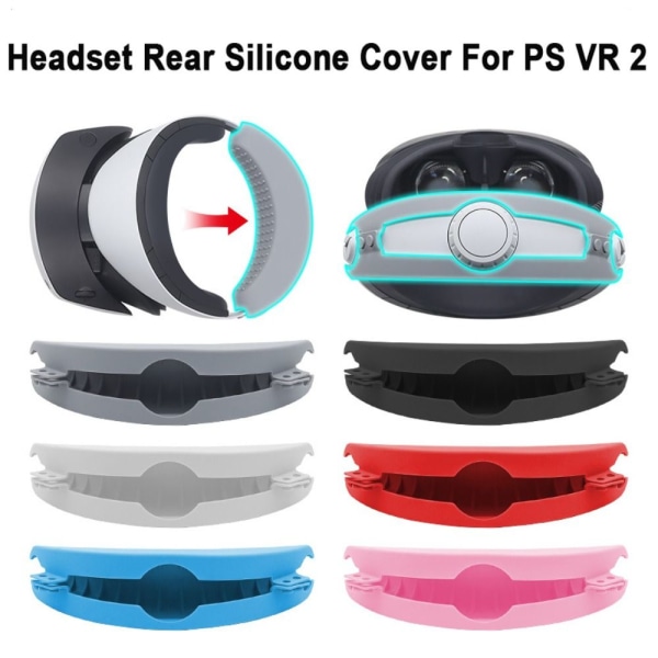 VR Headset Bakdeksel Silikon SVART black