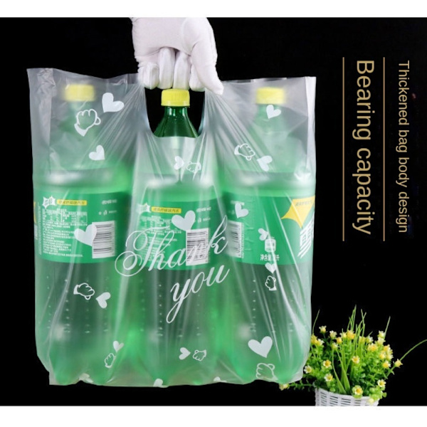 100 ST Plastpåsar Godiskaka-omslagspåsar MA A MA