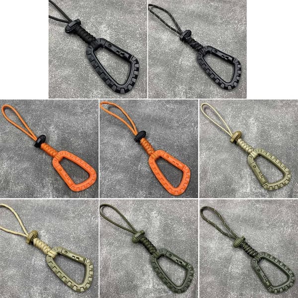 Fäst quickdraw Shackle Carabiner Clip ORANGE REFLECTIVE Orange Reflective-Reflective